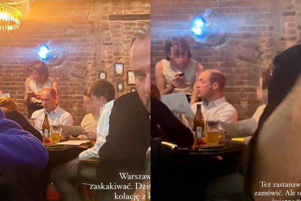 Książę William przyłapany w „gejowskim lokalu” w Warszawie. Dziennikarz pokazał zdjęcia